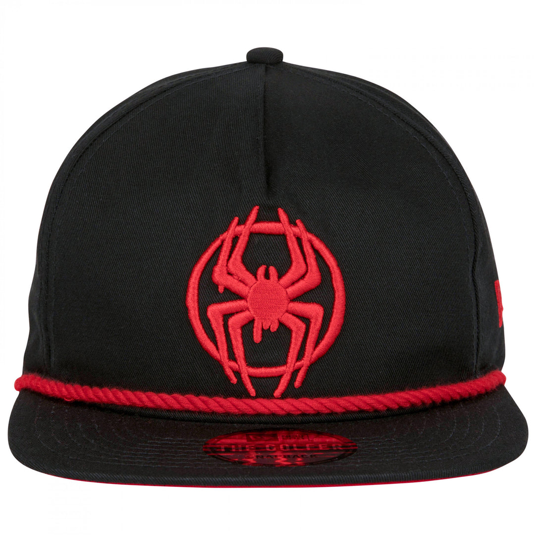 Spider-Man Miles Morales Logo Era Adjustable Golfer Rope Hat Image 2