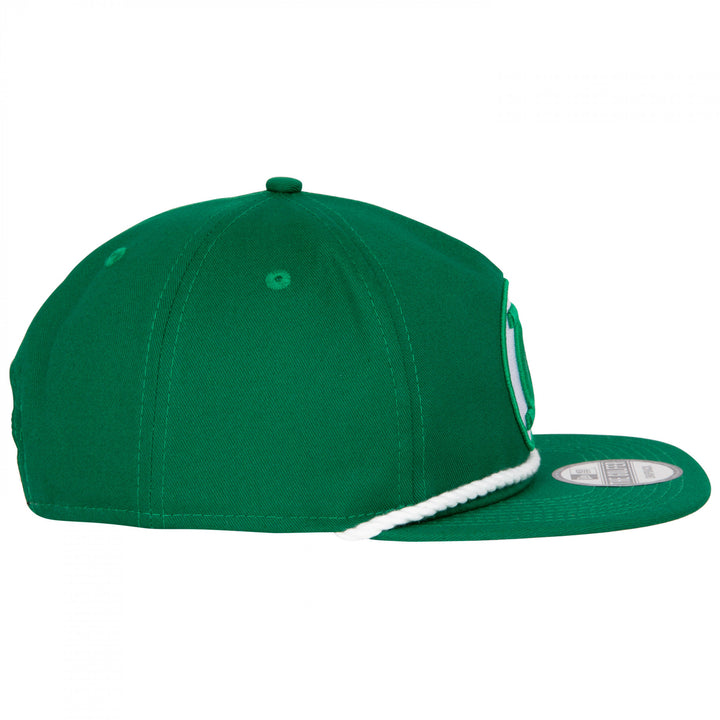 Green Lantern Logo Era Adjustable Golfer Rope Hat Image 4