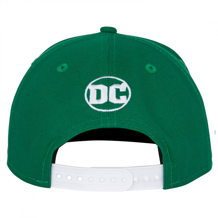 Green Lantern Logo Era Adjustable Golfer Rope Hat Image 4