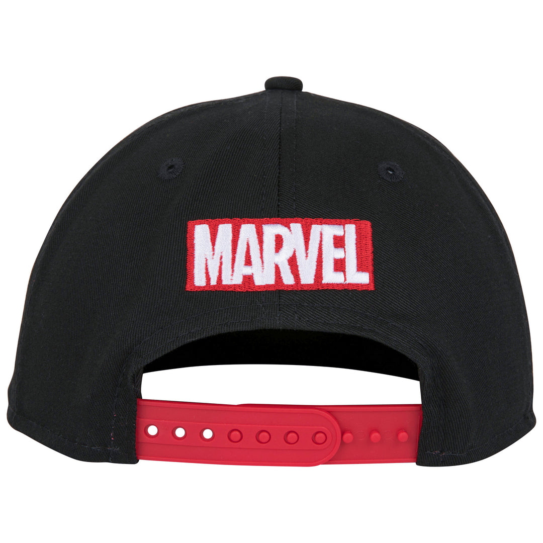 Spider-Man Miles Morales Logo Era Adjustable Golfer Rope Hat Image 4