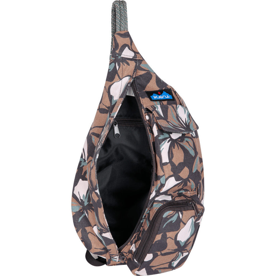 KAVU Mini Rope Bag Floral Mural - 9150-2059 ONE SIZE FLORAL MURAL Image 3