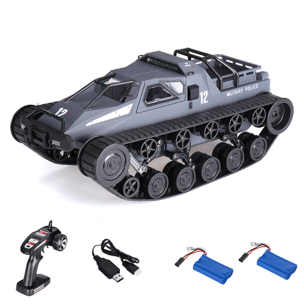 1,12 Drift RC Tank Car RTR with Two Batteries with LED Lights 2.4G High Speed Full Proportional Control RC Vehicle Image 3