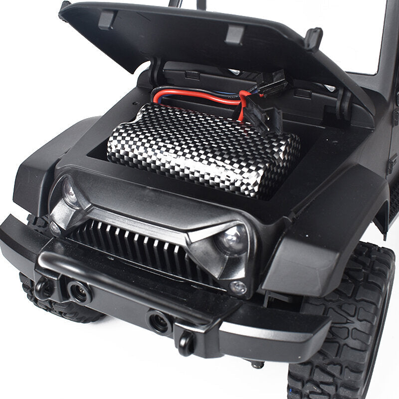 1,14 2.4Ghz 4WD RC Car For Jeep Off-Road Vehicles With LED Light Climbing Truck RTR Model Image 4