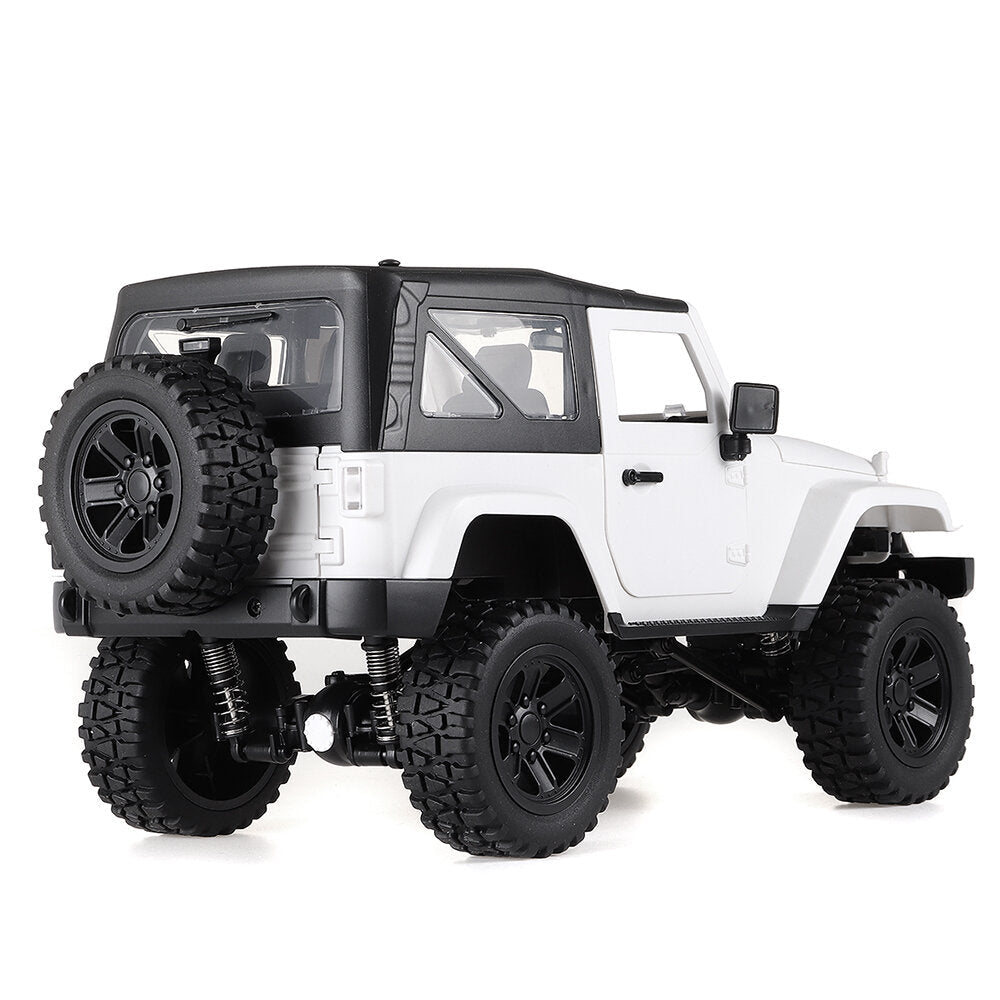 1,14 RC Car 2.4G 4WD Off-Road RC Vehicles with LED Light Climbing RC Truck RTR Model for Jeep Image 3