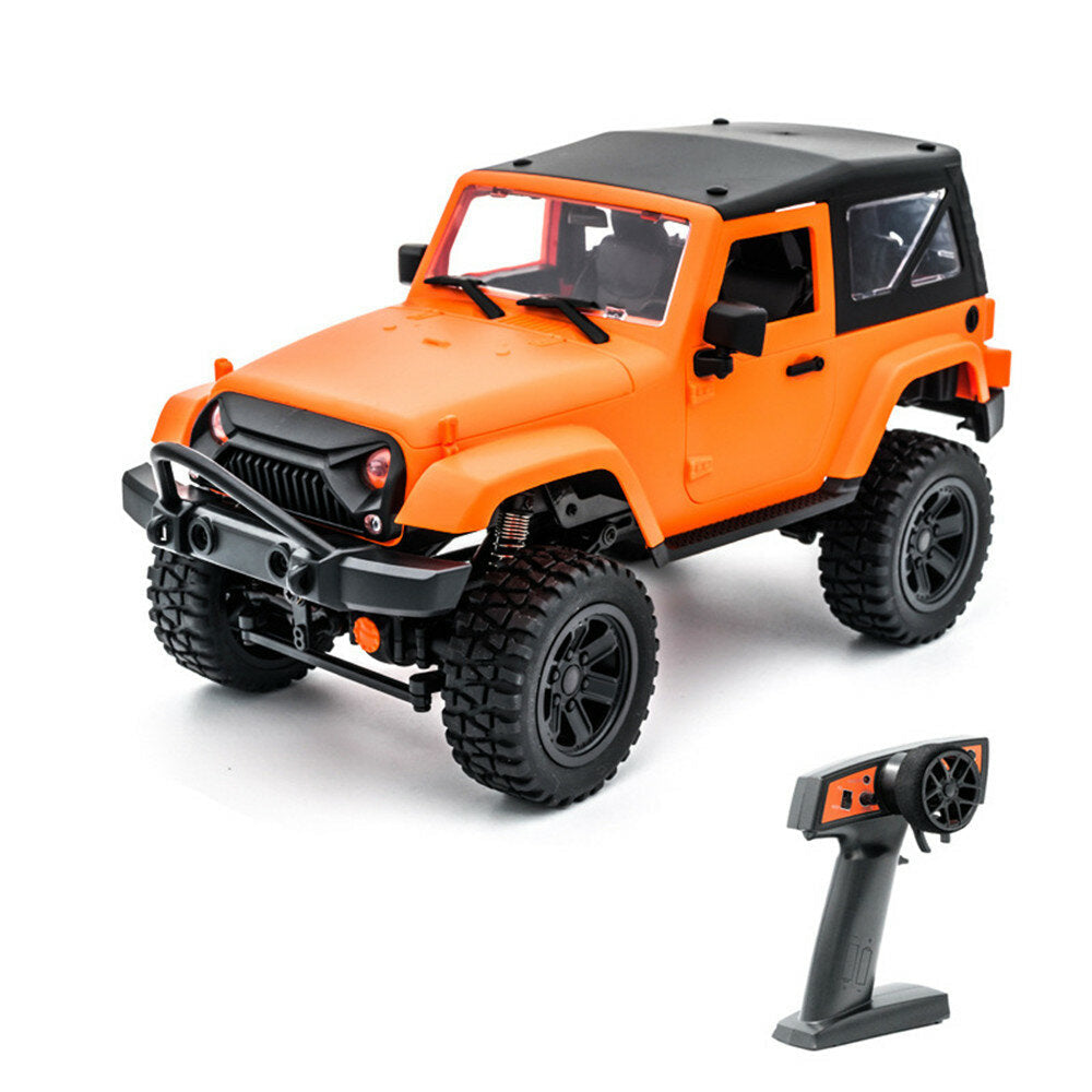 1,14 RC Car 2.4G 4WD Off-Road RC Vehicles with LED Light Climbing RC Truck RTR Model for Jeep Image 9