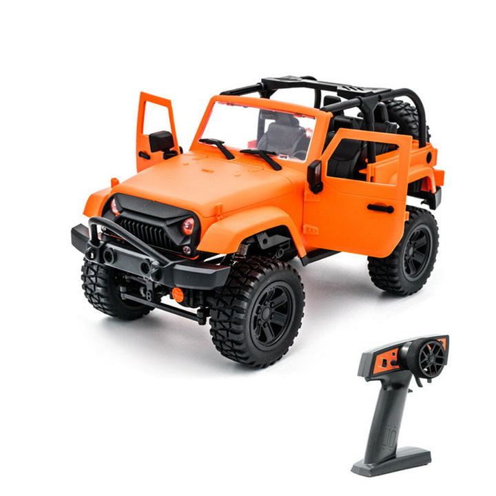 1,14 RC Car 2.4G 4WD Off-Road RC Vehicles with LED Light Climbing RC Truck RTR Model for Jeep Image 11