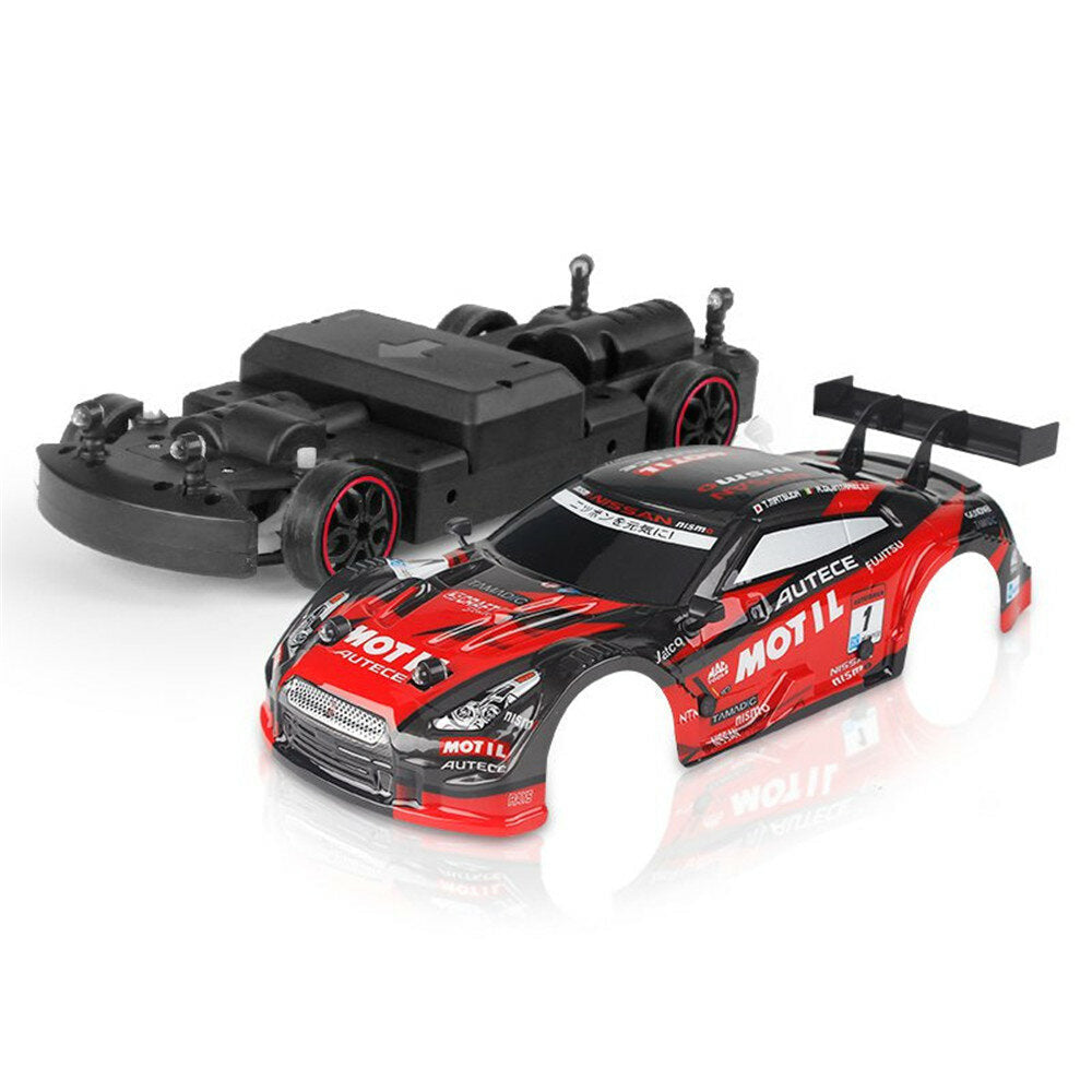 1,16 2.4G 4WD 28cm Drift Rc Car 28km,h With Front LED Light RTR Toy Image 4