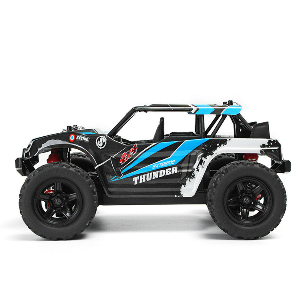 1,18 35km,h 2.4G 4CH 4WD High Speed Climber Crawler RC Car Toys Two Battery Image 2