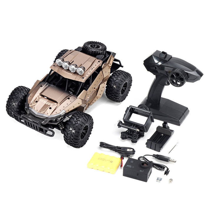 1,18 2.4G FPV RC Car RTR Full Proportional Control Vehicle Model With 4k Camera Two Battery Image 6