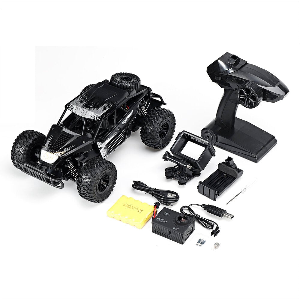 1,18 2.4G FPV RC Car RTR Full Proportional Control Vehicle Model With 4k Camera Two Battery Image 1