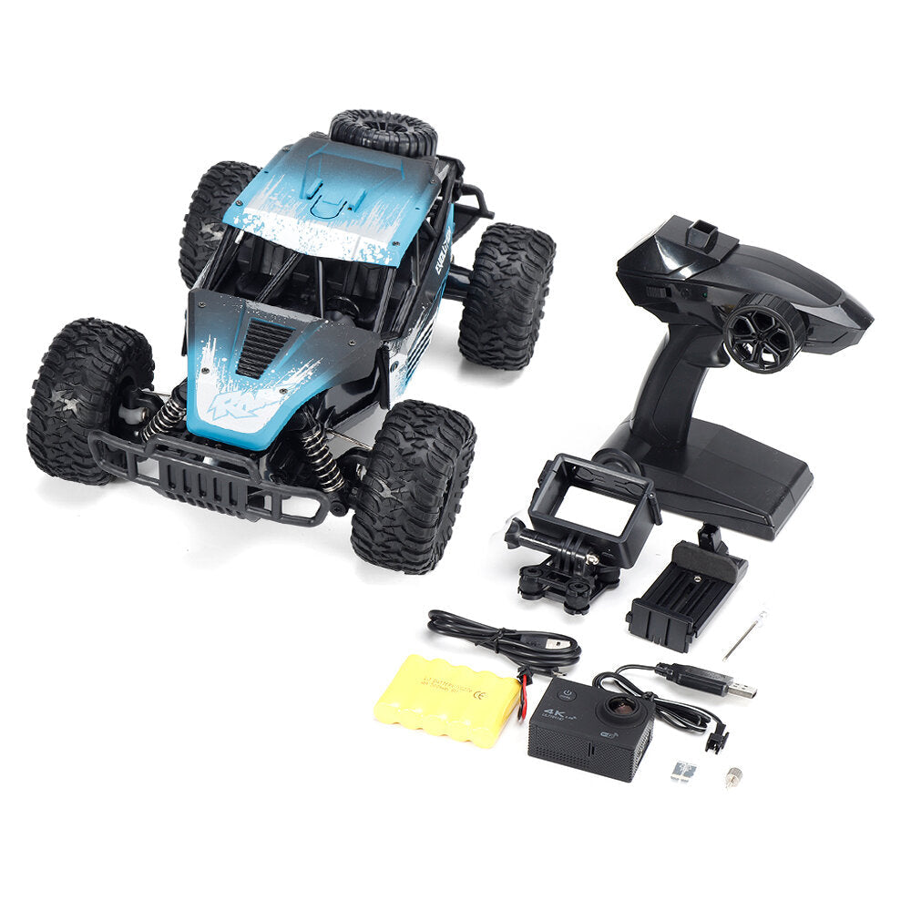1,18 2.4G FPV RC Car RTR Full Proportional Control Vehicle Model With 4k Camera Two Battery Image 11