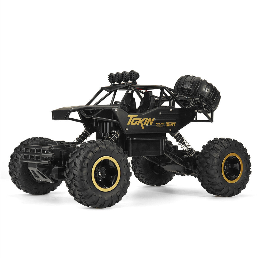 1,12 2.4G 4WD RC Electric Car wLED Light Monster Truck Off-Road Climbing Truck Vehicle Image 1