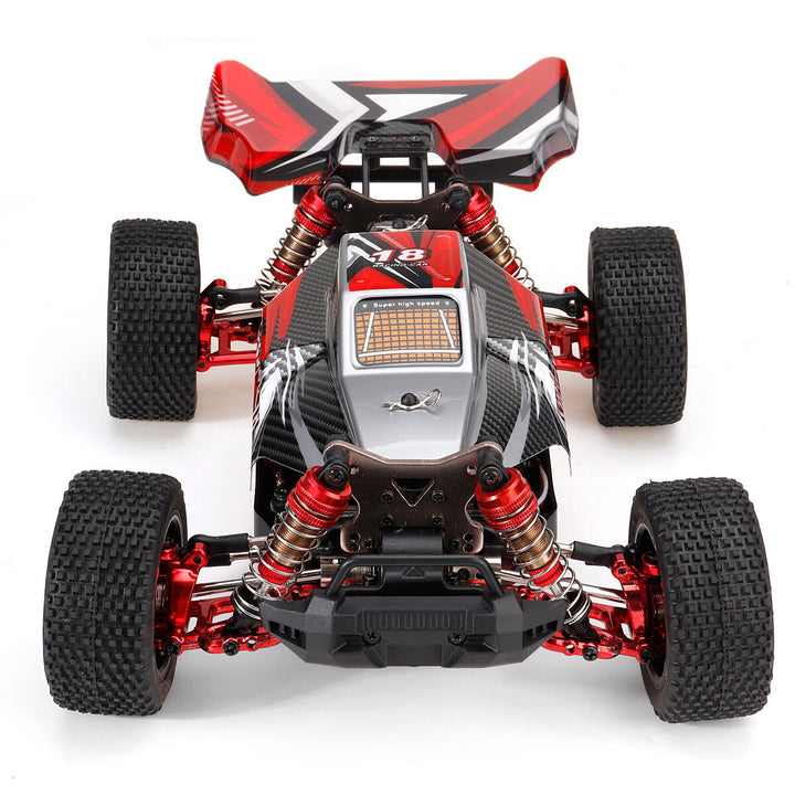 1,14 2.4G Brushless High Speed Alloy Racing RC Car Vehicle Models Two Battery Two Tires Image 4
