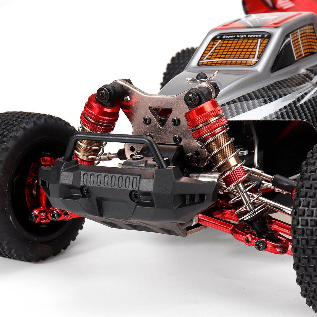 1,14 2.4G Brushless High Speed Alloy Racing RC Car Vehicle Models Two Battery Two Tires Image 7