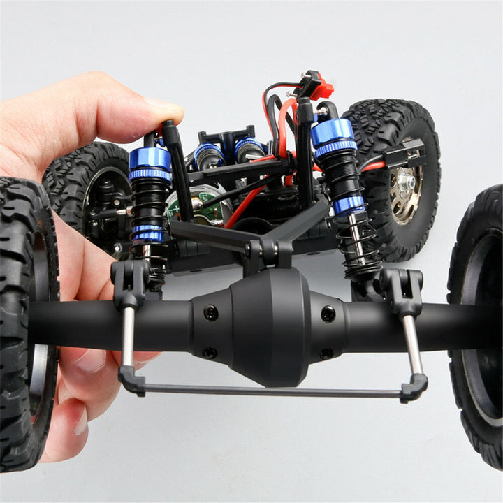 1,14 4WD 2.4G RC Car Off Road Desert Truck Brushed Vehicle Models Full Proportional Control Two Battery Image 8