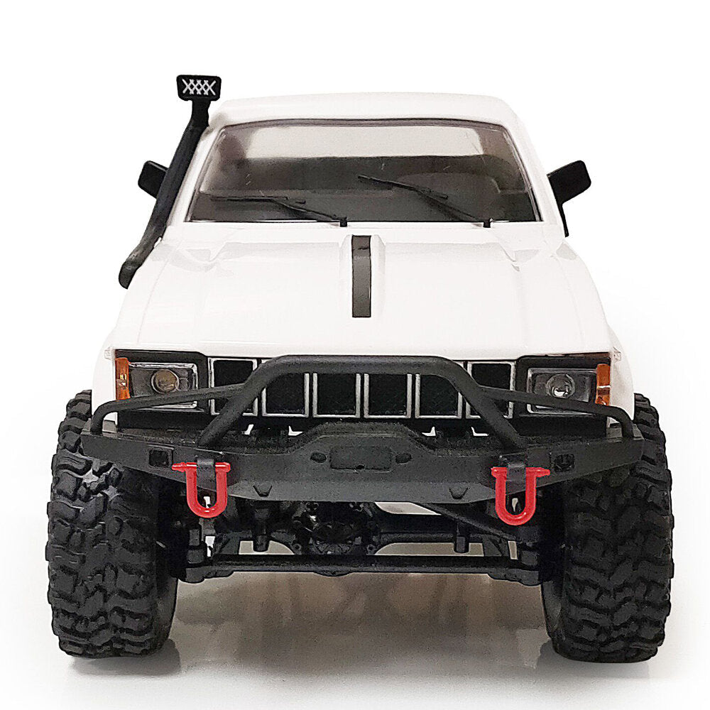 1,16 2.4G 4WD DIY RC Car Vehicles Kit Full Scale Climbing Rock Crawler without Electronic Parts Image 4