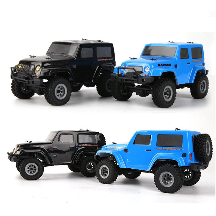1,24 2.4G 4WD Mini Rc Car Proportional Control Waterproof Crawler Electric Vehicle RTR Model Image 6
