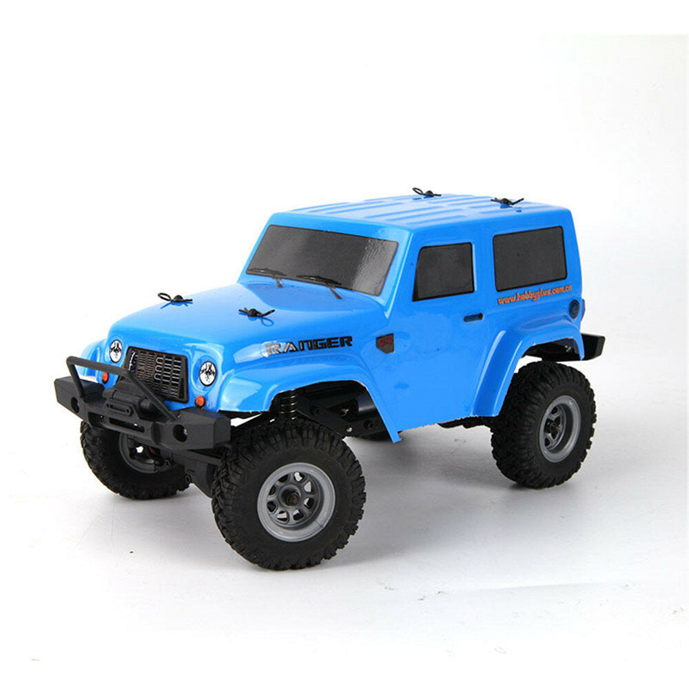 1,24 2.4G 4WD Mini Rc Car Proportional Control Waterproof Crawler Electric Vehicle RTR Model Image 7