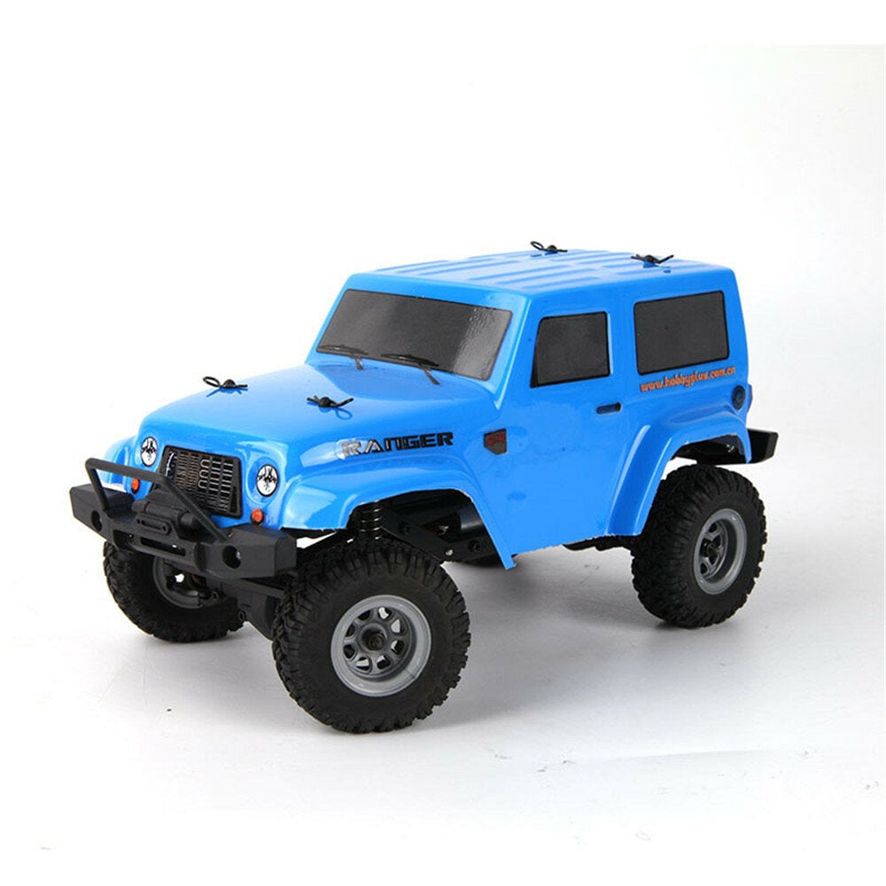 1,24 2.4G 4WD Mini Rc Car Proportional Control Waterproof Crawler Electric Vehicle RTR Model Image 1