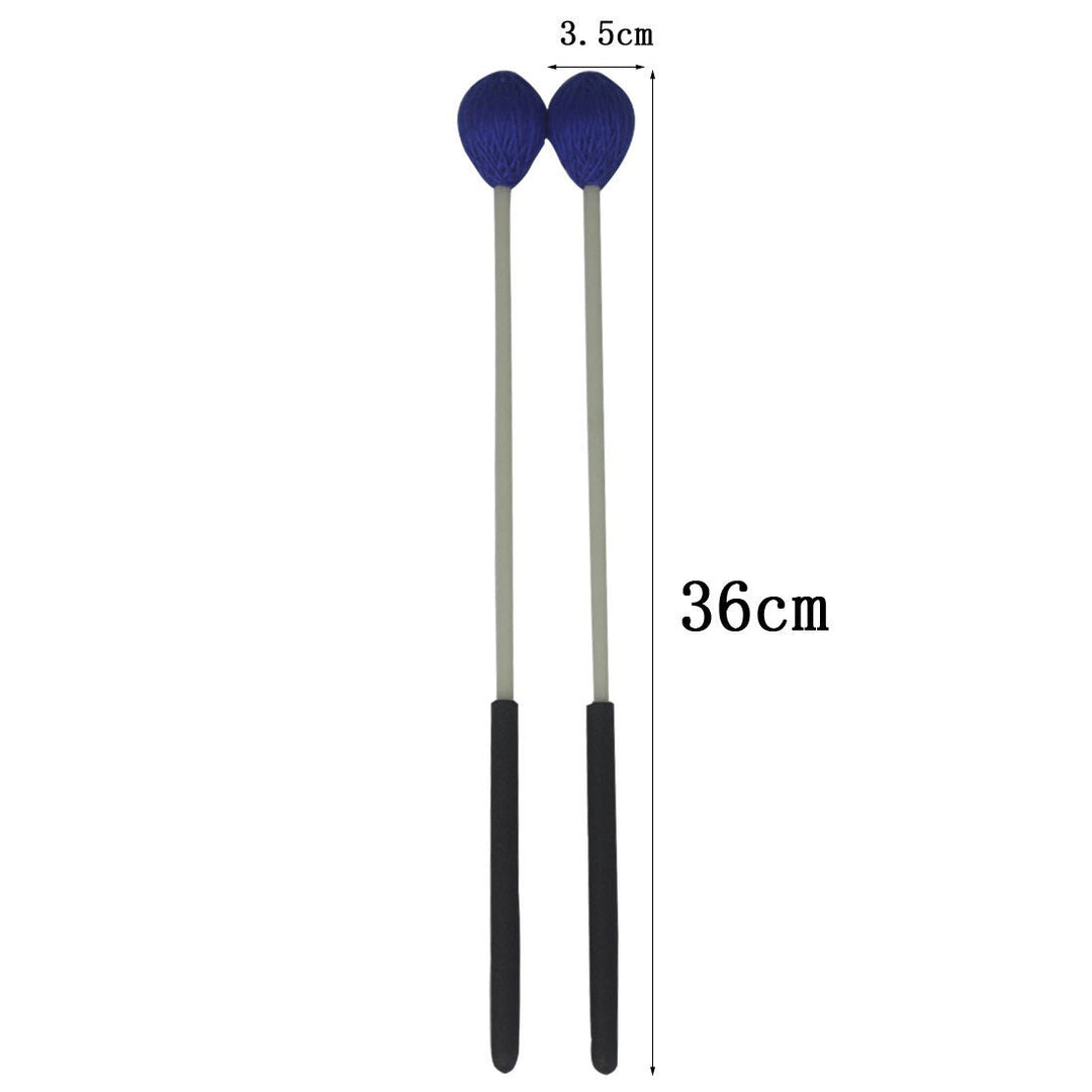 1 Pair Marimba Hammer Percussion Mallet Sticks Musical Instrument Parts Beginner Image 1