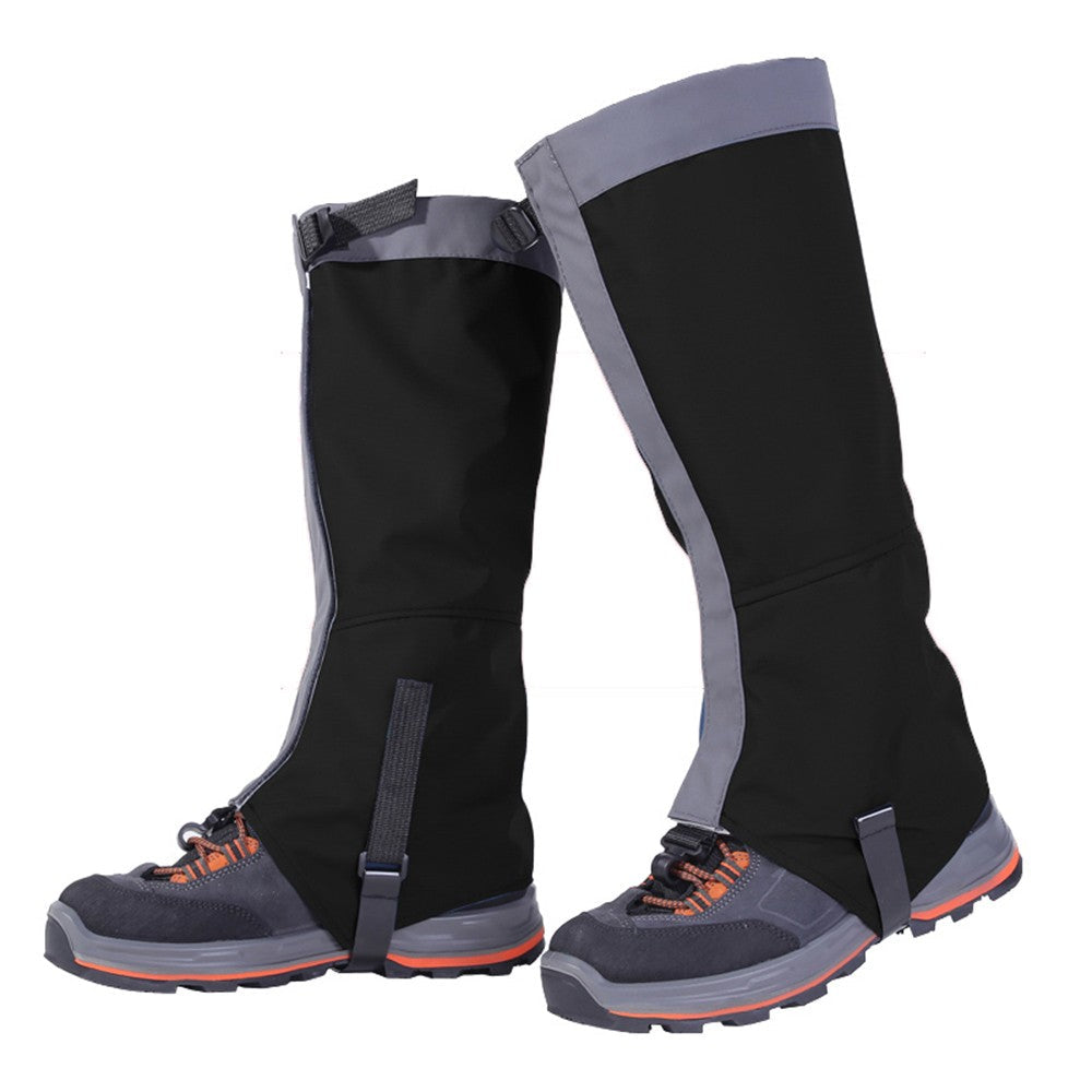 1 Pair Waterproof Leg Gaiters Women Men Boot Legging Gaiter Cover Leg Protection Guard for Skiing Hiking Climbing Image 8
