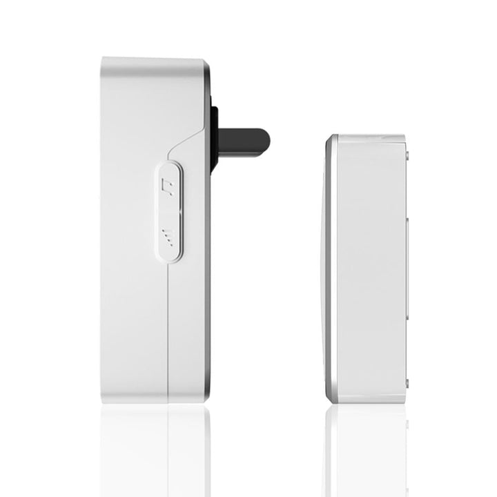 1 Receiver 1 Transmitter EU Plug 300M Remote Home Waterproof LED Indicator Wireless Smart Digital AC Electronic Doorbell Image 4