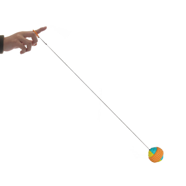 1 SET Dog Ball Launcher Stick Interactive Dog Ball Throwing Stick Toy for Dog Outdoor Walking Image 4