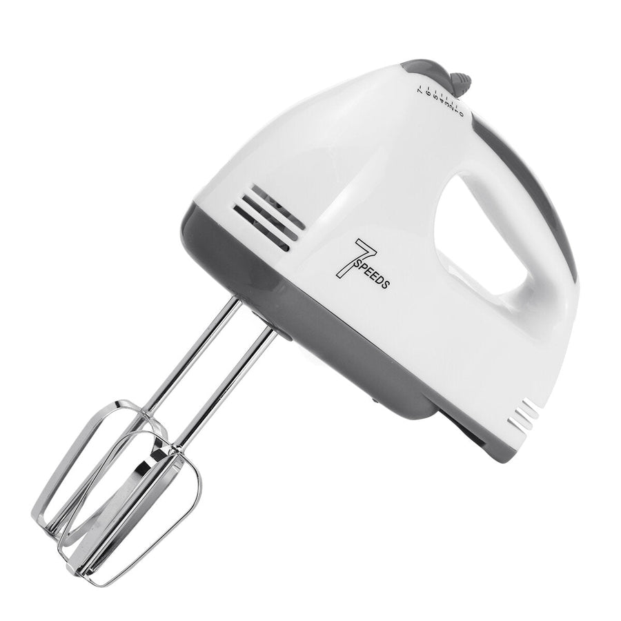 100W Kitchen Electric Hand Mixer with 7 Speeds Whisk with Egg Beater Dough Hook Low Noise Image 1