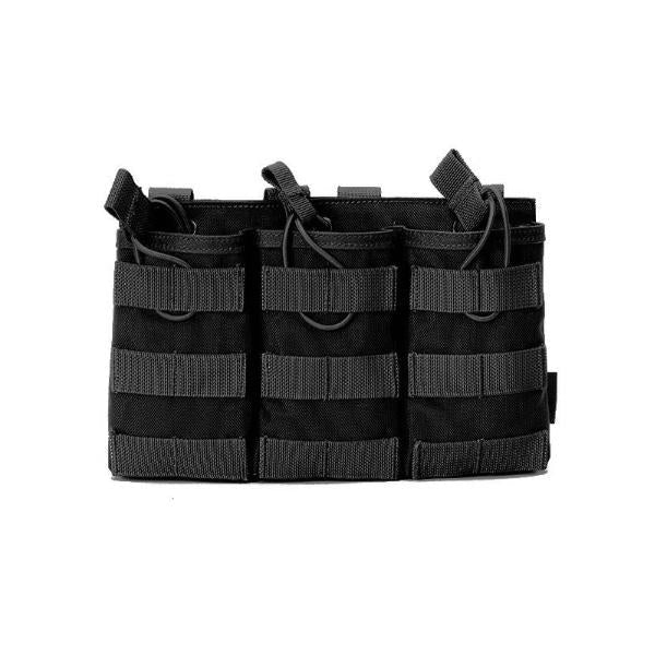 1000D Nylon Molle Tactical Bag Triple Magazine Pouch For Camping Hunting Image 2