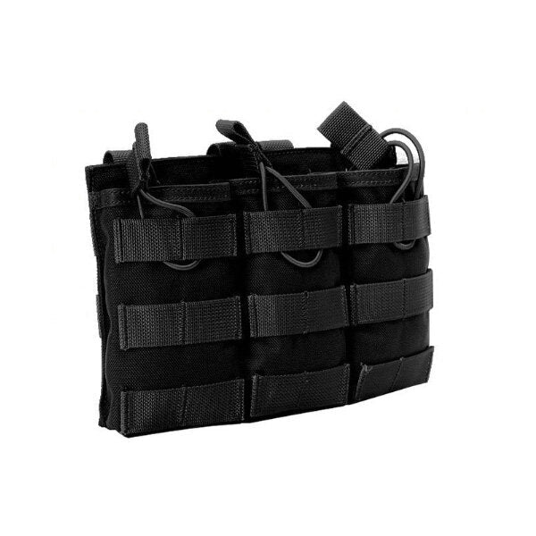 1000D Nylon Molle Tactical Bag Triple Magazine Pouch For Camping Hunting Image 1