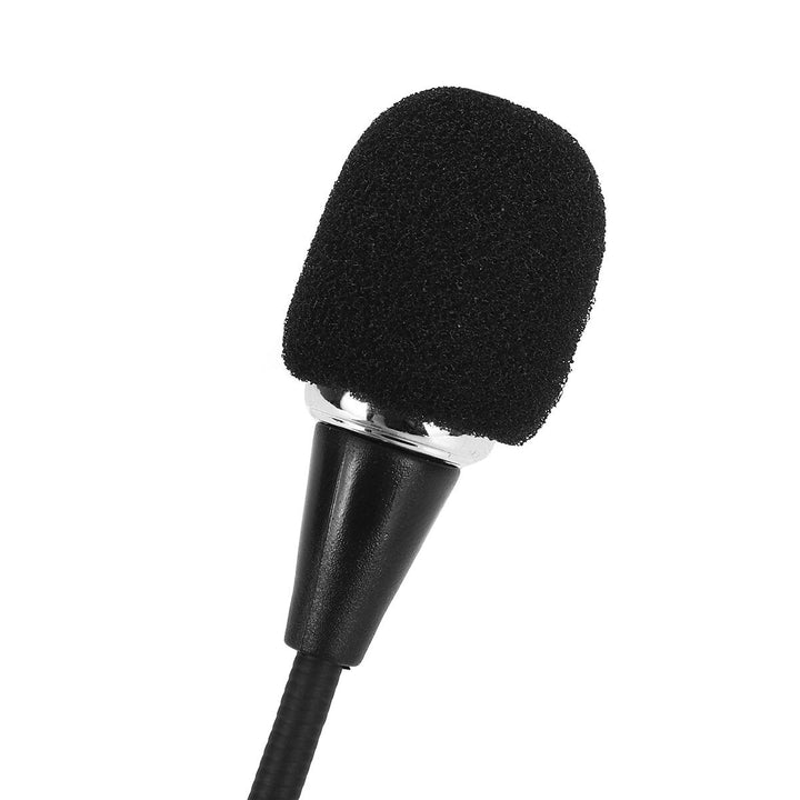 1 pc Mini 3.5mm External Microphone 10CM Live Online Class Laptop PC for Chat Singing Image 7
