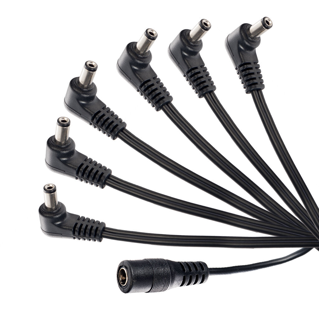 1 To 6 Daisy Chain Cable Guitar Effects Pedal Power Supply Splitter Cable Guitar Parts Accessories Image 3