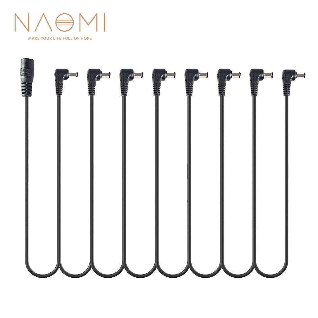 1 To 8 Daisy Chain Cable Multi-interface Connecting 8 Way Daisy Chain Cord Guitar Effect Pedals Power Supply Cable Image 6