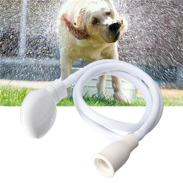1.2m Dog Shower Head Spray Drains Strainer Pet Bath Hose Sink Washing Hair Pet Hairdresser Shower Image 4