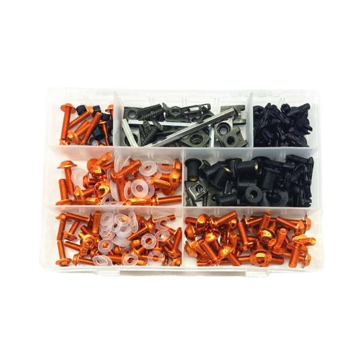 10pcs,223pcs Screws Set Motorcycle Fairing Windshield Body Modification Bolt Set Image 2