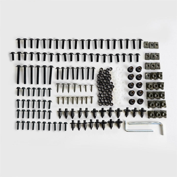 10pcs,223pcs Screws Set Motorcycle Fairing Windshield Body Modification Bolt Set Image 1