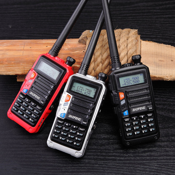 10W Powerful 10W CB Radio Transceiver VHF UHF 10W 10km Long Range up of uv-5r Portable Radio 2xAntenna Image 8