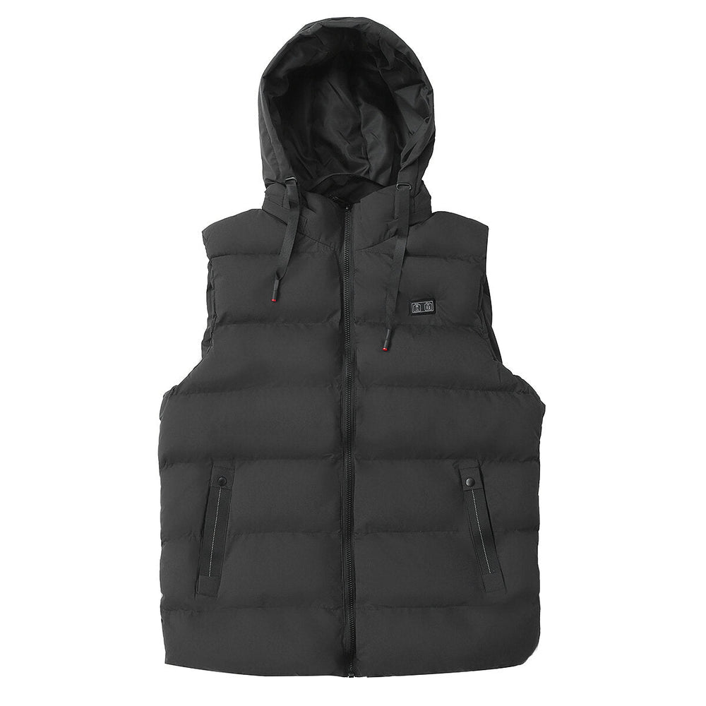 11 Heating Zones Vest Warm Winter Men Women Electric USB Jacket Heated Thermal Coat Image 2