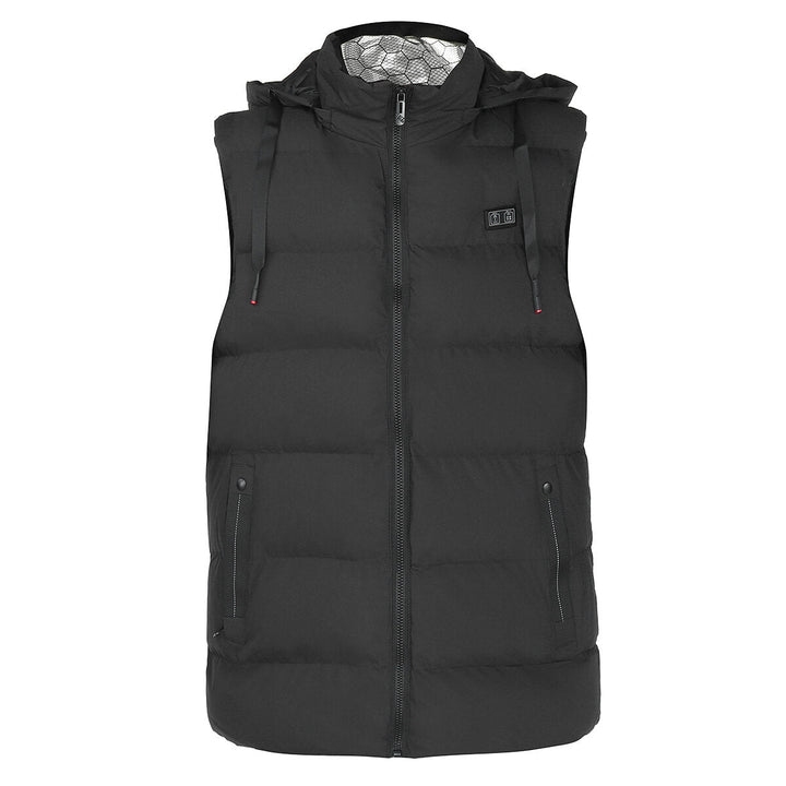 11 Heating Zones Vest Warm Winter Men Women Electric USB Jacket Heated Thermal Coat Image 9