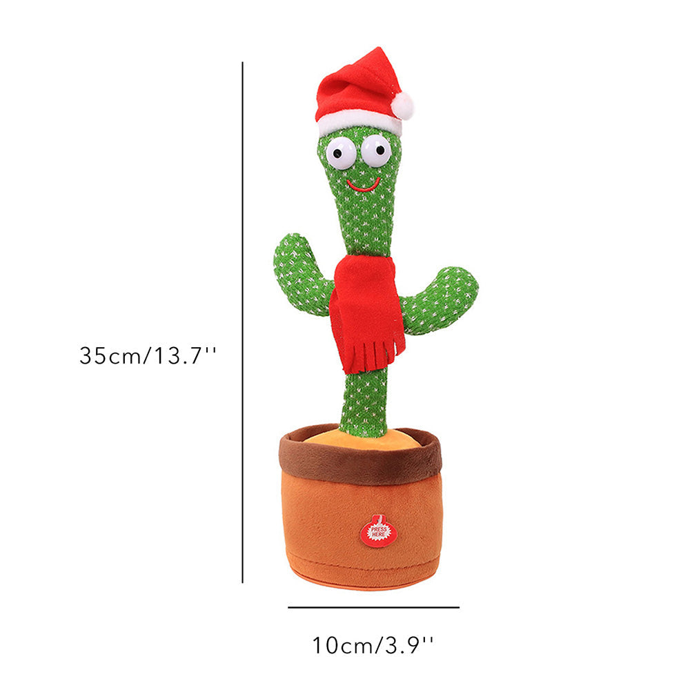 120 Songs Dancing And Twisting Cactus Dancing Cactus Toy Electron Plush Toy Recording Learning To Speak Twisting Toys Image 3