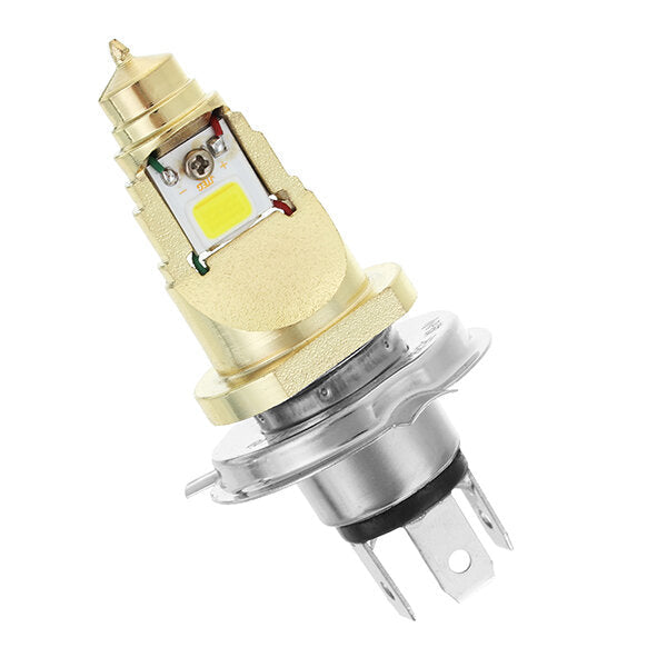 12-80V 1500lm H4 LED Headlight COB Bulb High Low Beam Universal Image 4