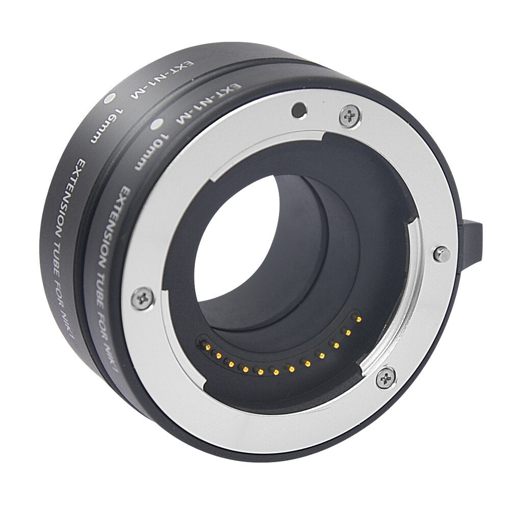 10mm 16mm Auto Focus Macro Extension Tube Ring for Nikon N1 Mount V1 S1 S2 J1 J2 J3 J4 J5 J6 Mirrorless Camera Image 2