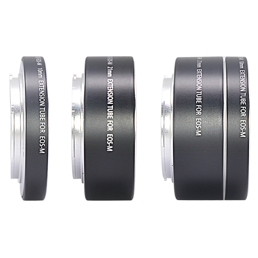 10mm 21mm Auto Focus Macro Extension Tube Ring 10mm 16mm 21mm for Canon EF-M Monut EOS M M1 M6 M2 M3 M5 M50 M100 M200 Image 2