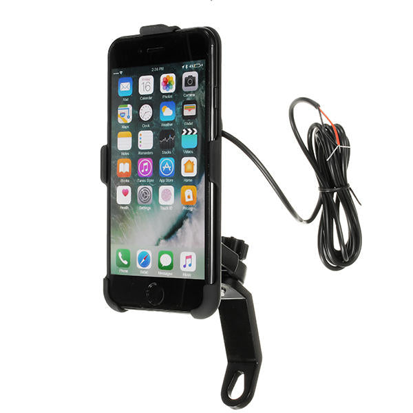12-85V Phone GPS USB Holder Waterproof Universal For 4.7 inch 5.5 inch iPhone 6,s iPhone 7 Image 4