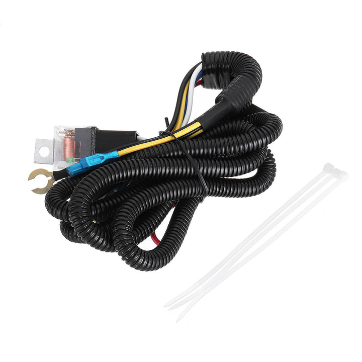 12,24V 100CM Horn Wiring Harness Relay Kit Double Speaker Harness For Car Truck Image 4