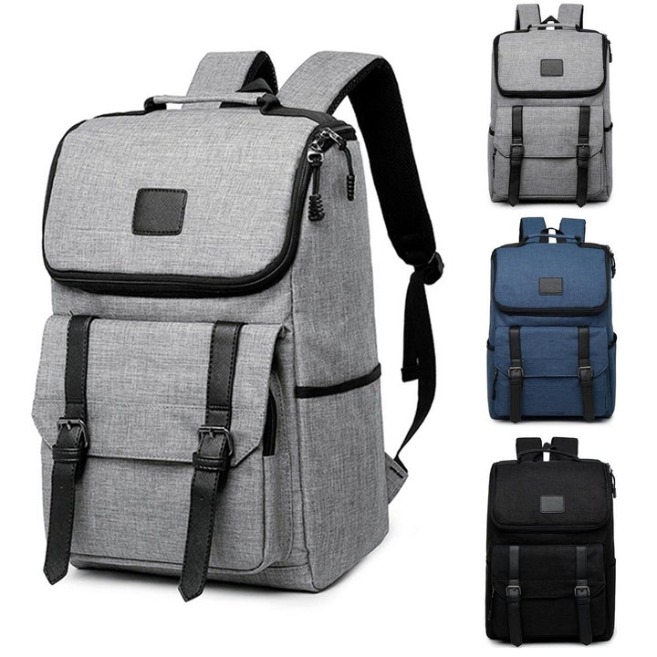 16 Inch Laptop Backpack Oxford Satchel Rucksack Student School Bag Camping Travel Women Men Image 1