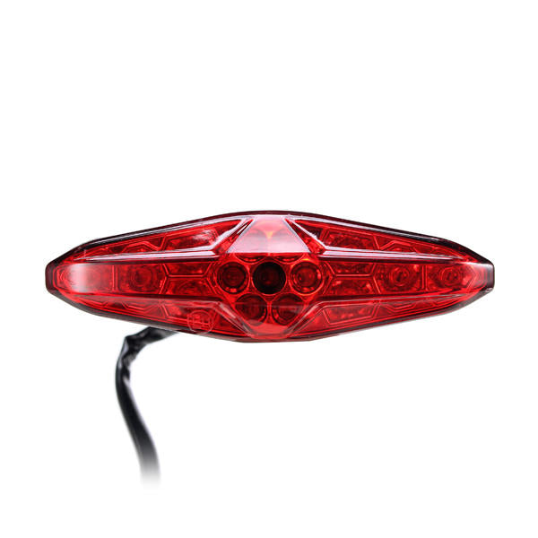 12V Motorcycle Retro Brake Light Plate Tail Lights For Harley Cruise Prince Image 1
