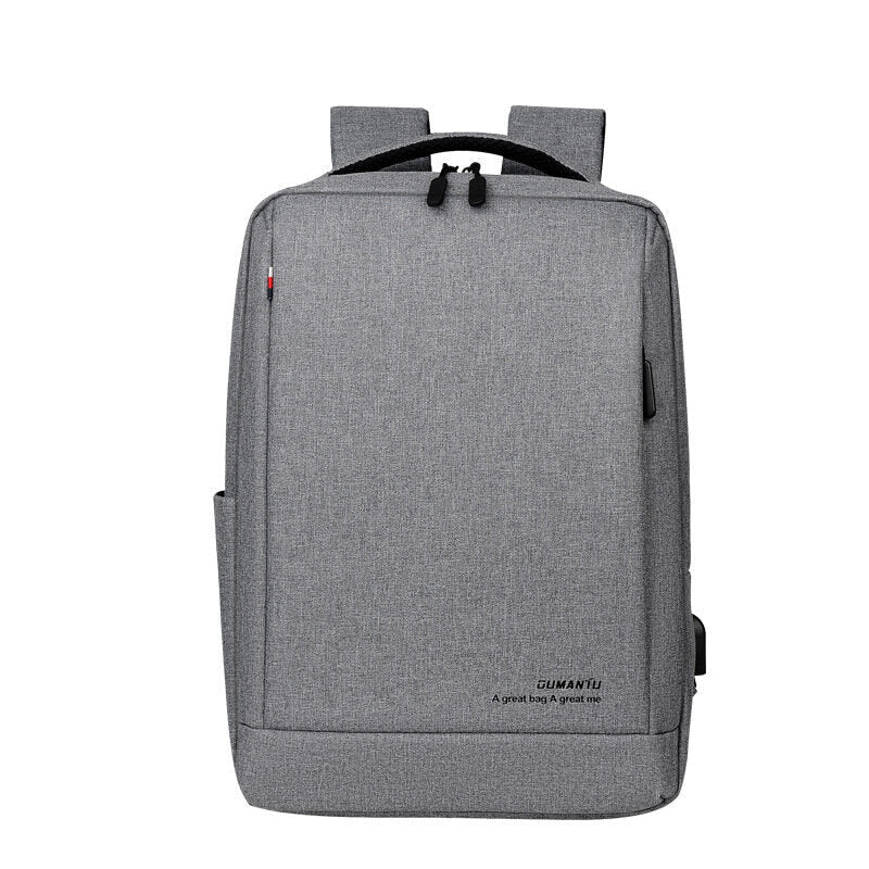 13L School Backpack USB Charging Waterproof Men Shoulder Bag 14inch Laptop Bag for Camping Travel Image 6