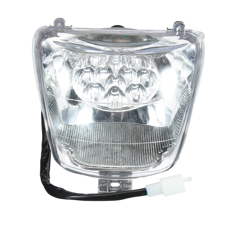 12V 35W Front Light LED Headlight For 50cc 70cc 90cc 110cc 125cc Mini Atv Quad Bike Buggy Image 1