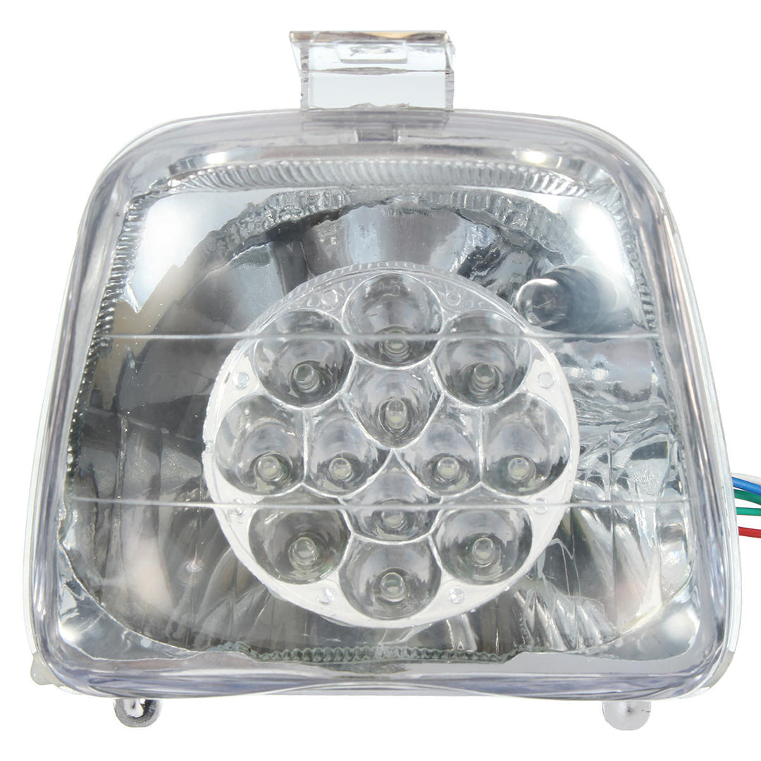 12V 35W Front Light LED Headlight For 50cc 70cc 90cc 110cc 125cc Mini Atv Quad Bike Buggy Image 3